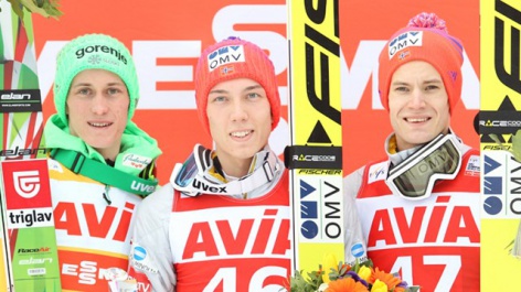 First win in the World Cup for Johann Andre Forfang