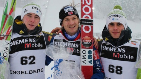 COC: Tom Hilde ahead in Engelberg