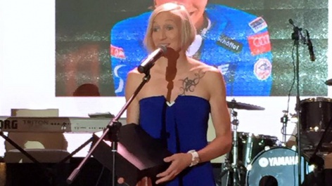 Daniela Iraschko-Stolz receives Fair Play Award