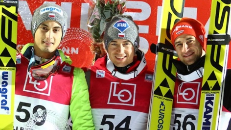 Kamil Stoch and Maciej Kot take double victory for Poland