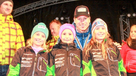 Weekend celebrations for Reichelt and Hirscher