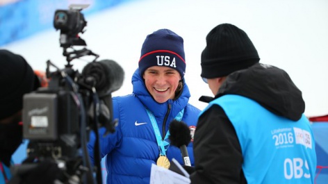 Radamus three times golden in Alpine Skiing