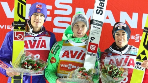 Outstanding performance by Domen Prevc