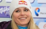 Линси Вонн приступила к лыжным тренировкам после травмы