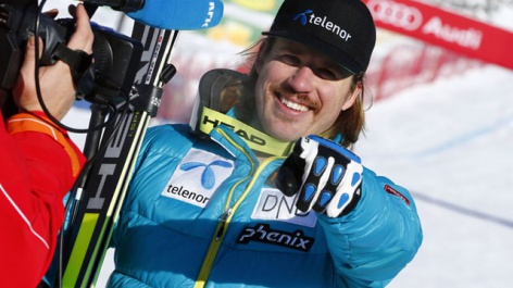 It's a double for Kjetil Jansrud in Lake Louise