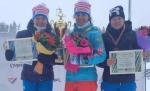Елена Соболева и Андрей Парфенов выиграли спринт в Раубичах