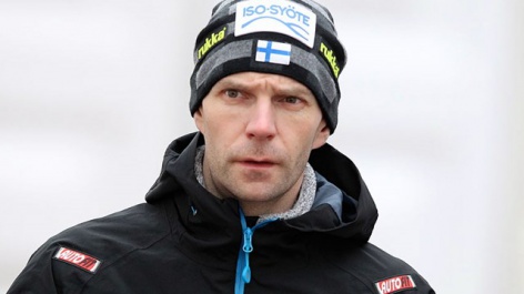 Janne Ahonen takes a break from competition
