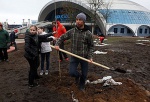 В Минске заложена Аллея славы белорусского фристайла