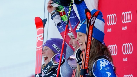 Shiffrin shines, Worley wows in Courchevel GS