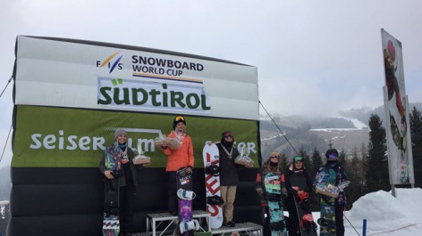 Fedorova and Corning win big air Gold at junior worlds