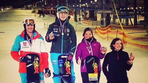 Michelle Dekker kicks off European contest season with double win