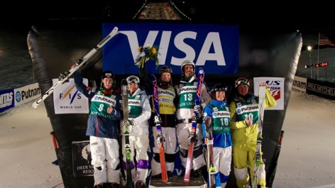 Justine Dufour-Lapointe and Anthony Benna close out Deer Valley in style