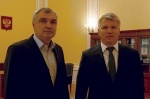 Рабочая встреча Павла Колобкова с президентом ФГССР Леонидом Мельниковым