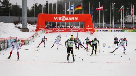 Finish line sprint for the season 2015/16