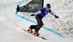 Кристоф Мик и Патриция Куммер победили в параллельном слаломе на этапе КМ по сноуборду 